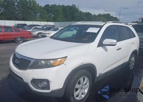 2013 Kia Sorento Lx from USA, damaged, VIN 5XYKTDA64DG321307